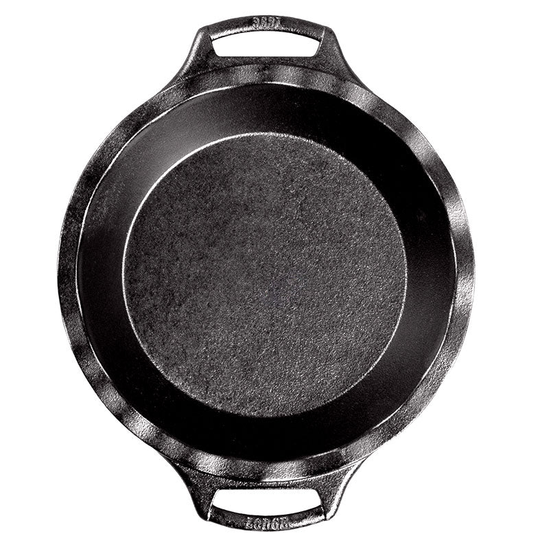 9 Inch Seasoned Cast Iron Pie Pan - Lodge