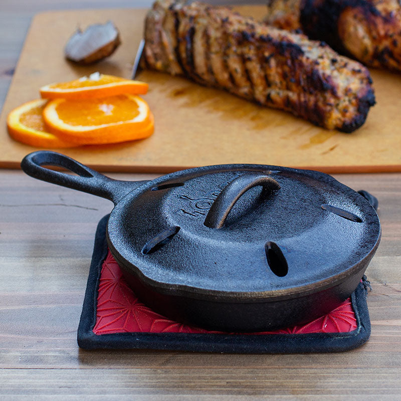 6.5 Inch Seasoned Cast Iron Smoker Skillet - Lodge