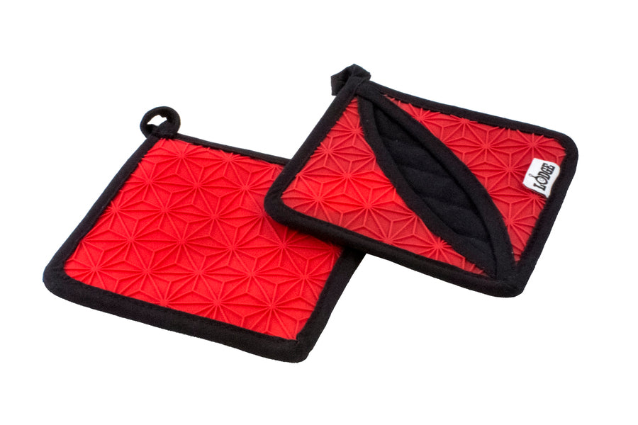 Silicone and Fabric Potholder - Lodge
