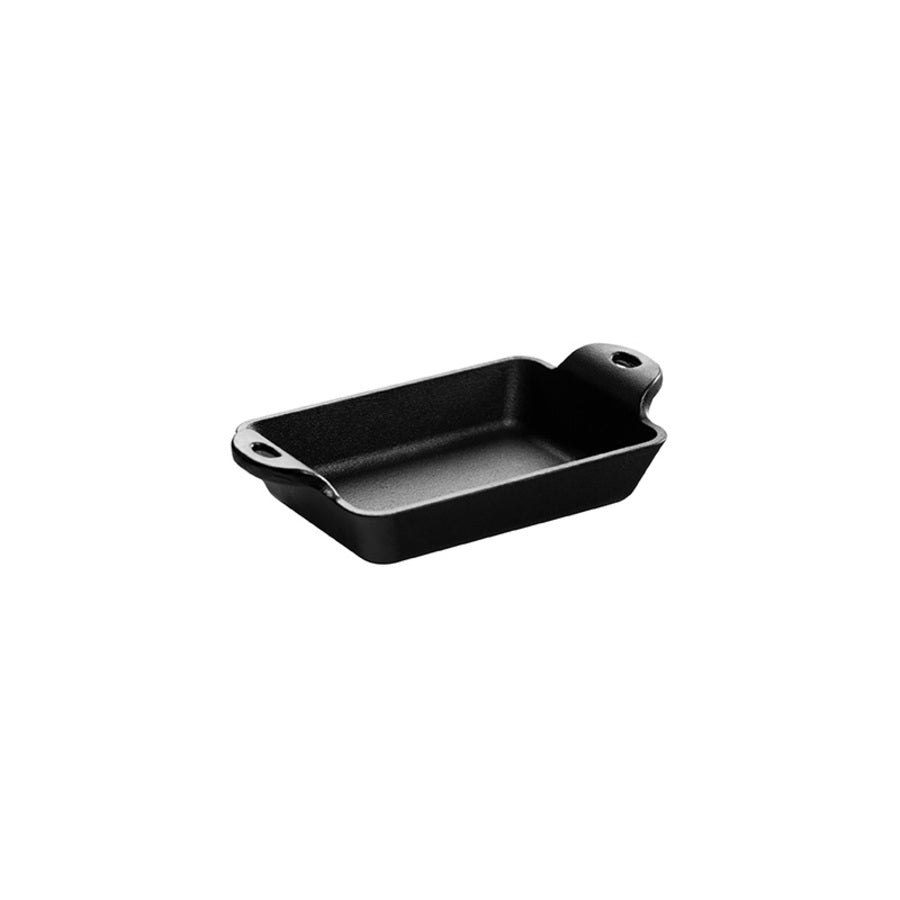Heat-Treated 14 Ounce Rectangular Cast Iron Mini Server? - Lodge