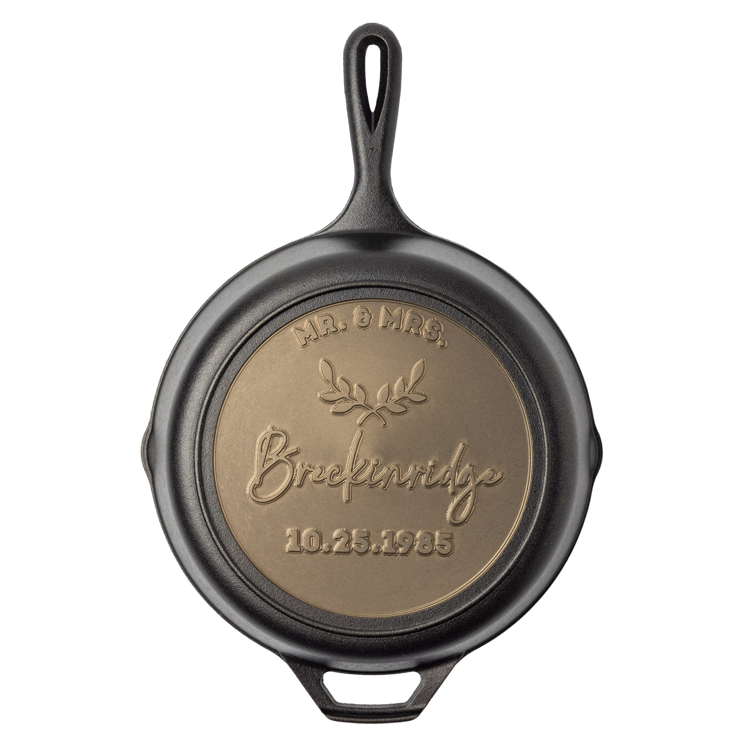 Custom Engraved Milestone Skillet - Lodge