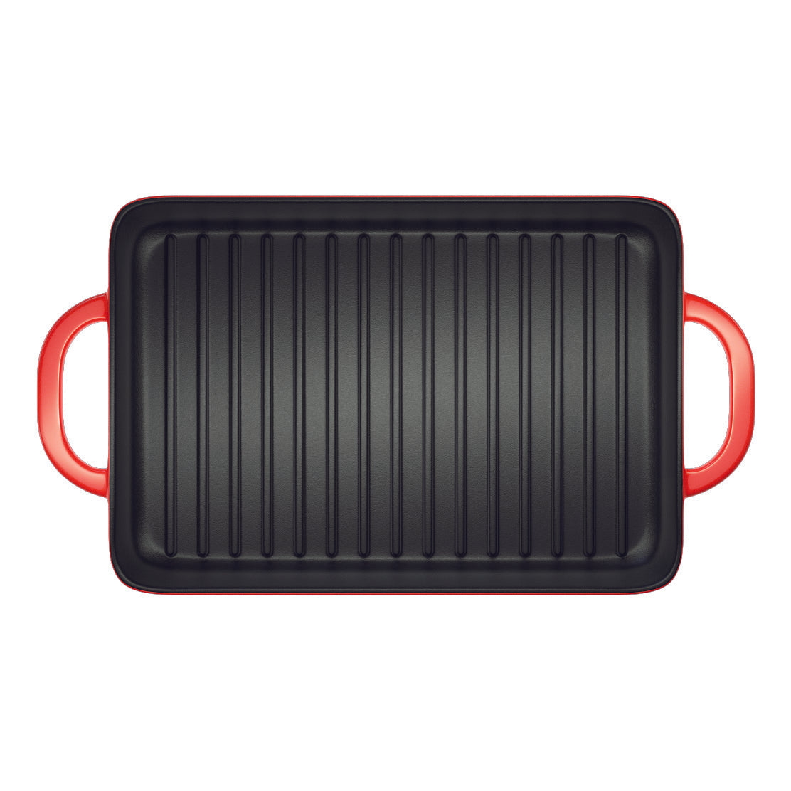 Enameled Cast Iron 12.5 x 8 Inch Grill Pan - Lodge