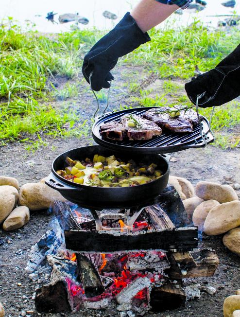 14 Inch Cast Iron Cook-It-All - Lodge