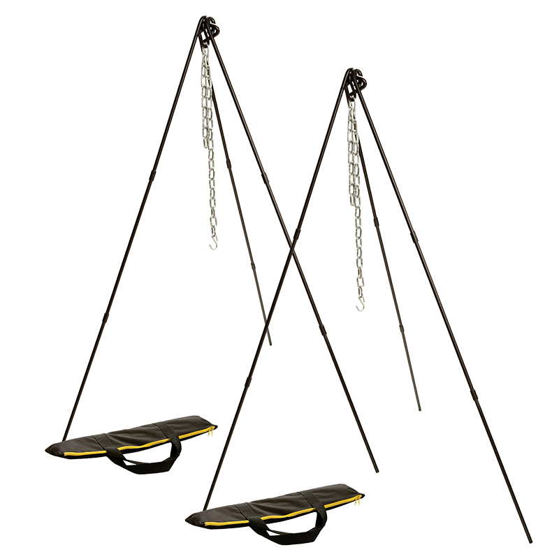 Adjustable Camp Tripod. 2 Pack - Lodge