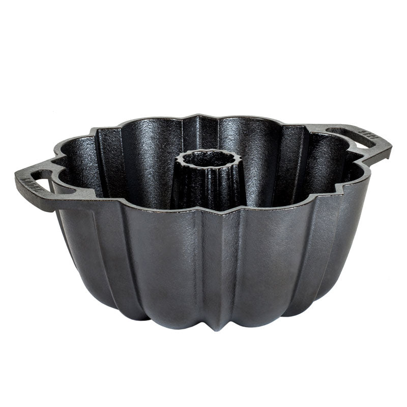 Seasoned Cast Iron Fluted Cake Pan - Lodge