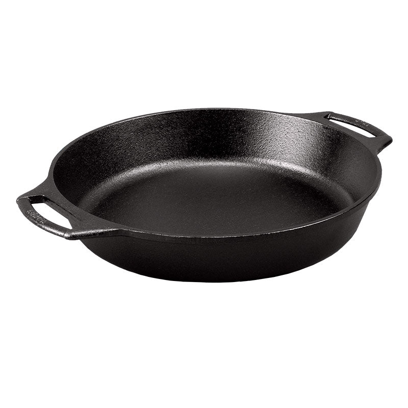 10.25 Inch Seasoned Cast Iron Baker’s Skillet - Lodge