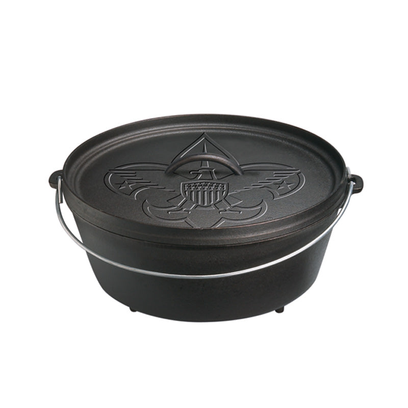Cast Iron Boy Scout Camp Dutch Oven - Lodge