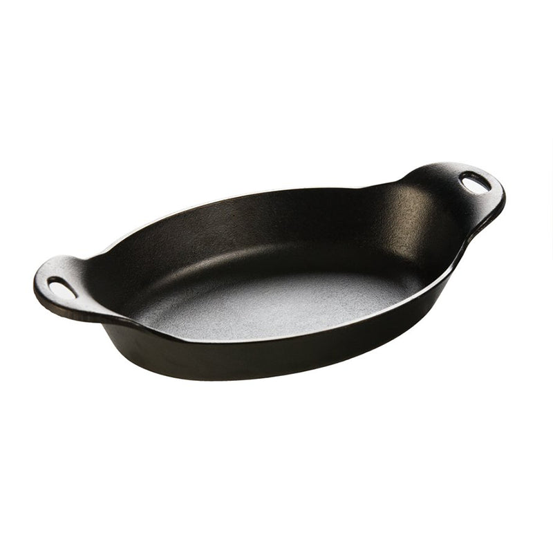 Heat-Treated 36 Ounce Oval Cast Iron Server? - Lodge