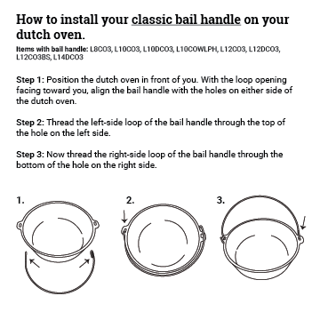 Bail Handles - Lodge