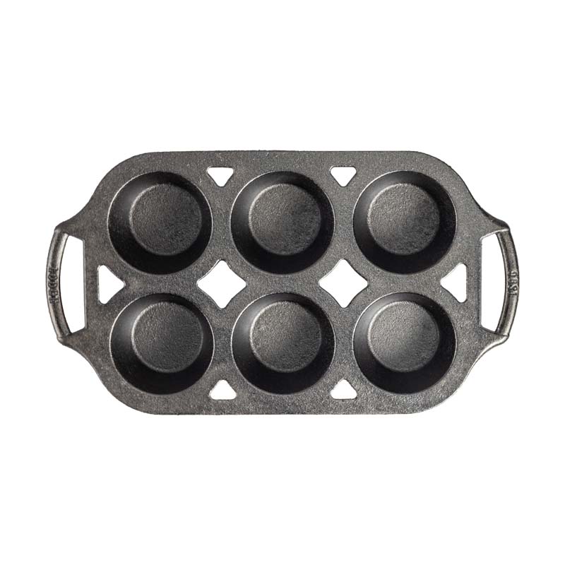 Seasoned Cast Iron Muffin Pan - Lodge