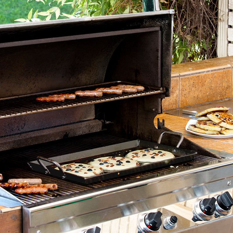 18 x 10 Inch Seasoned Carbon Steel Griddle? - Lodge