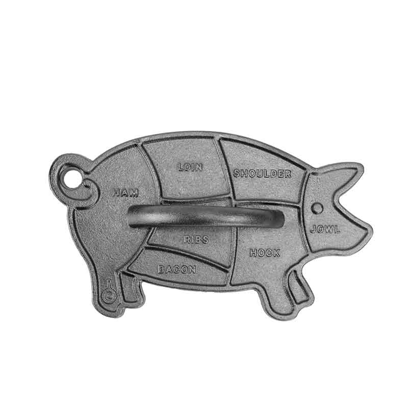 Seasoned Cast Iron Pig Press - Lodge